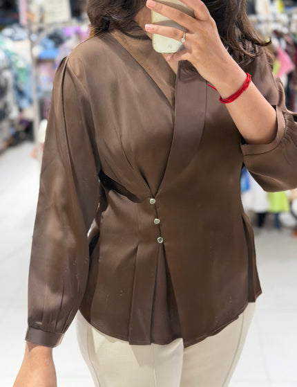 Celeste Tailored Cinch Top