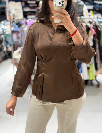 Celeste Tailored Cinch Top