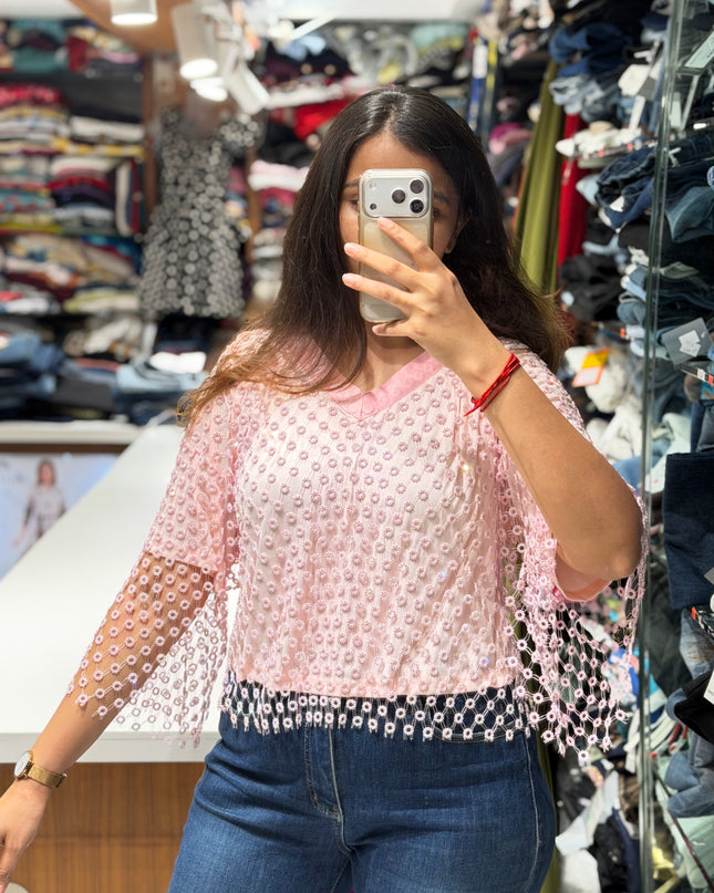 Serene Fringe Dazzle Top