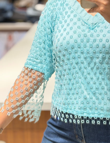 Serene Fringe Dazzle Top