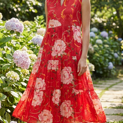 Red Summer Dress