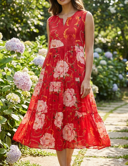 Red Summer Dress