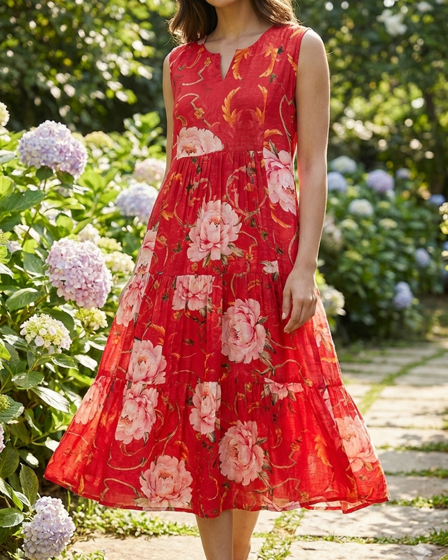 Red Summer Dress