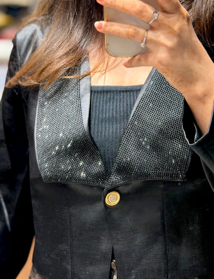 Glint Cropped Blazer
