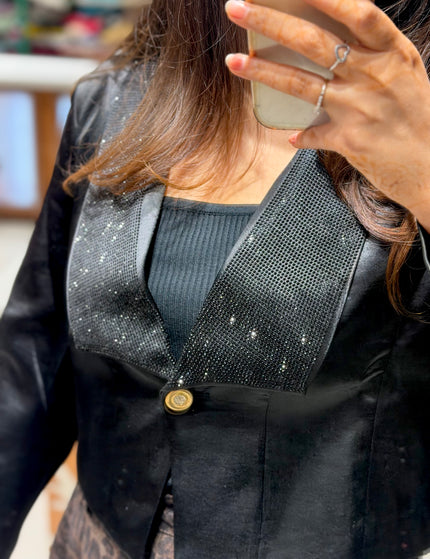 Glint Cropped Blazer
