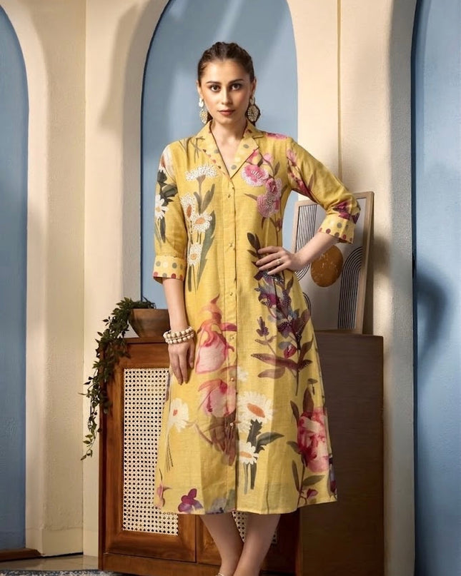 Saanjh Floral Kurti