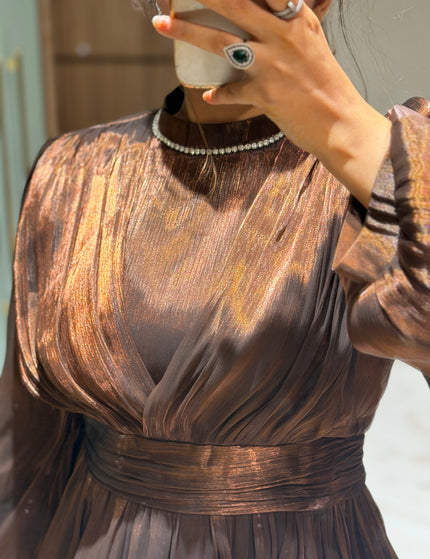 Satin Afterglow Top