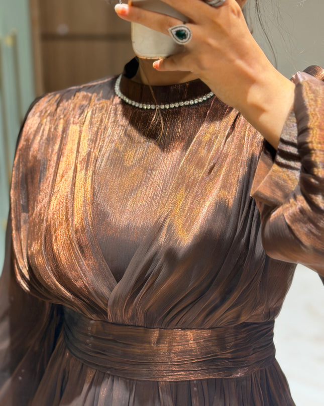 Satin Afterglow Top