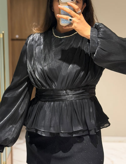 Satin Afterglow Top
