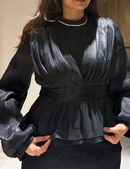 Satin Afterglow Top