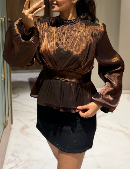 Midnight Muse Shine Top