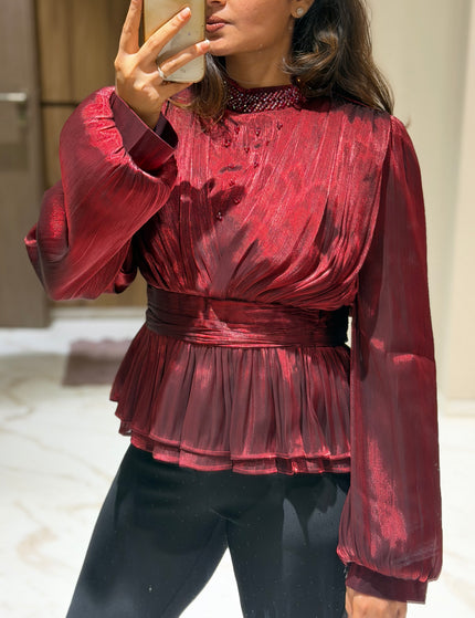 Midnight Muse Shine Top