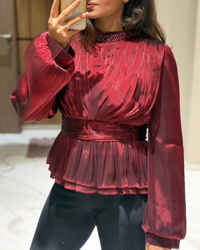 Midnight Muse Shine Top