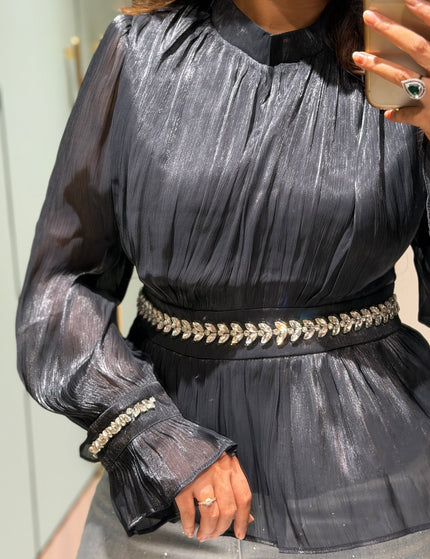 Eclipse Glam Cinch Top
