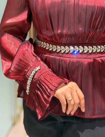 Eclipse Glam Cinch Top