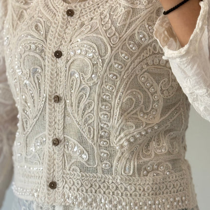 Vintage Vest Shirt Set