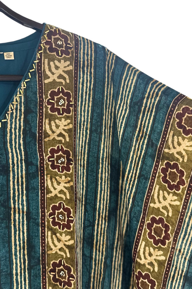 Luxe Tribal Print Kaftan