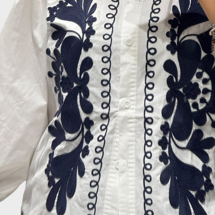 Cotton Embroidered Shirt