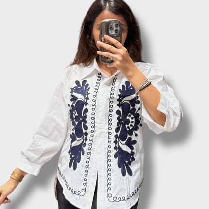 Cotton Embroidered Shirt