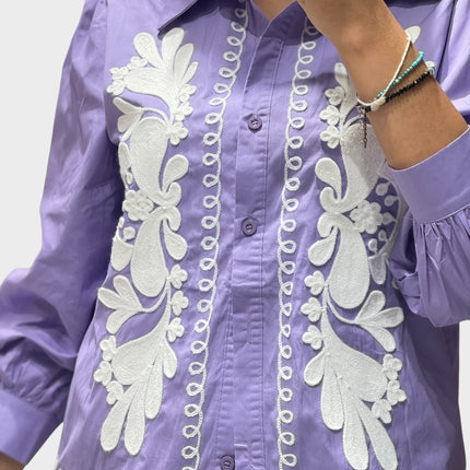 Cotton Embroidered Shirt