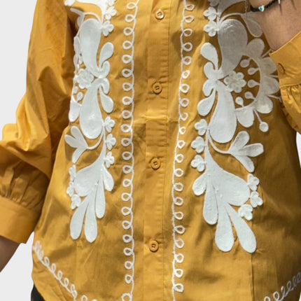 Cotton Embroidered Shirt