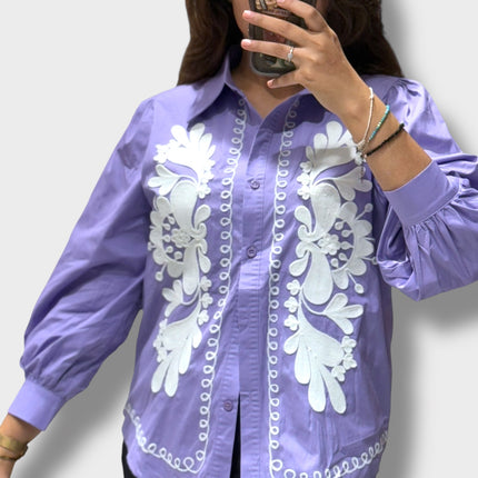 Cotton Embroidered Shirt