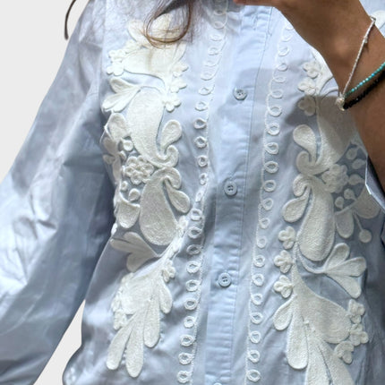 Cotton Embroidered Shirt