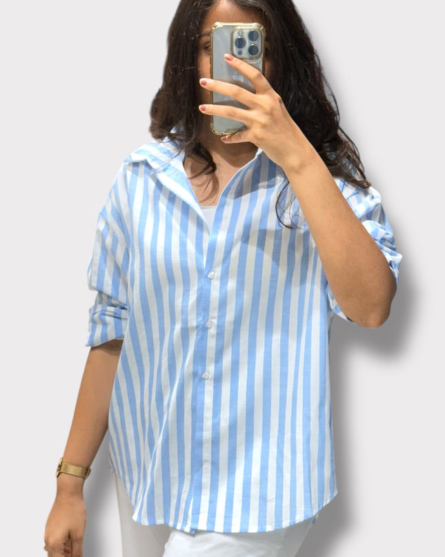 Classic Stripe Cotton Shirt