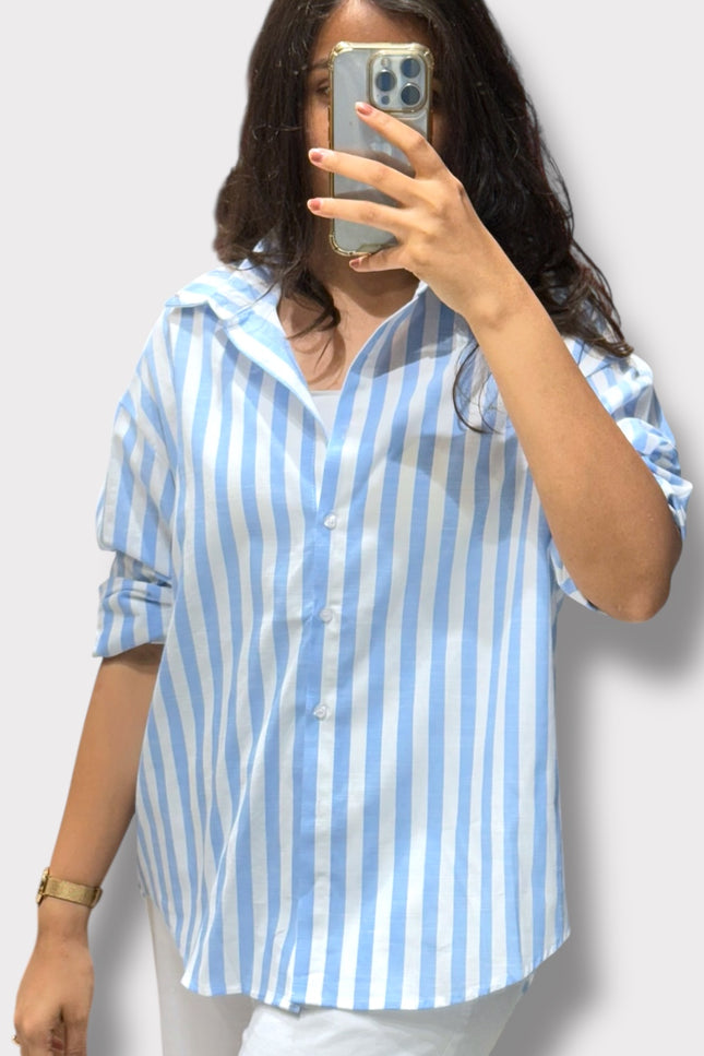 Classic Stripe Cotton Shirt