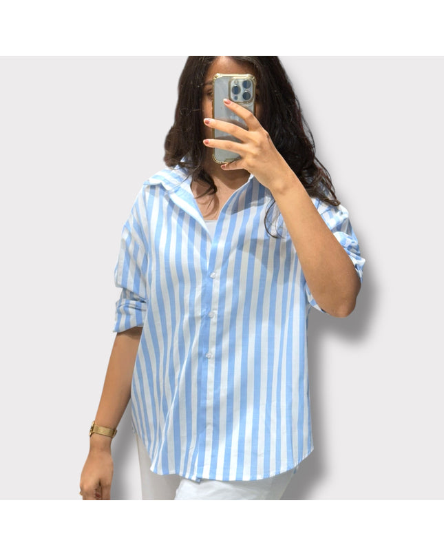 Classic Stripe Cotton Shirt