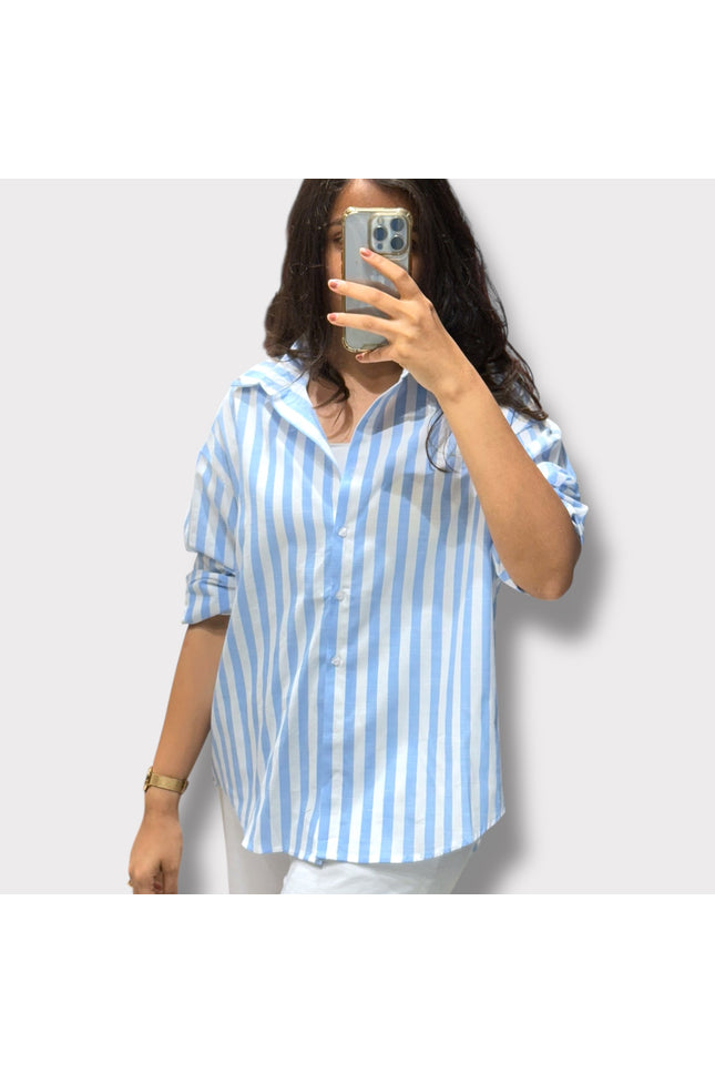 Classic Stripe Cotton Shirt