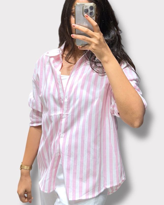 Classic Stripe Cotton Shirt