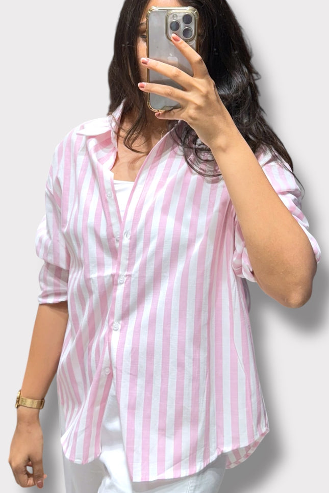 Classic Stripe Cotton Shirt