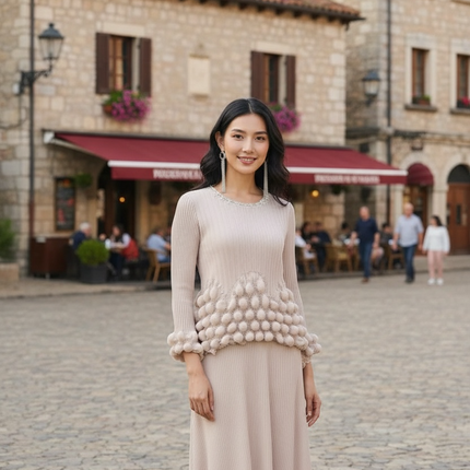 Statement 3D Bubble Dress