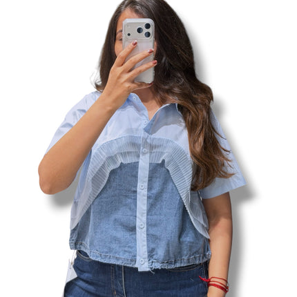 Denim Wave Shirt