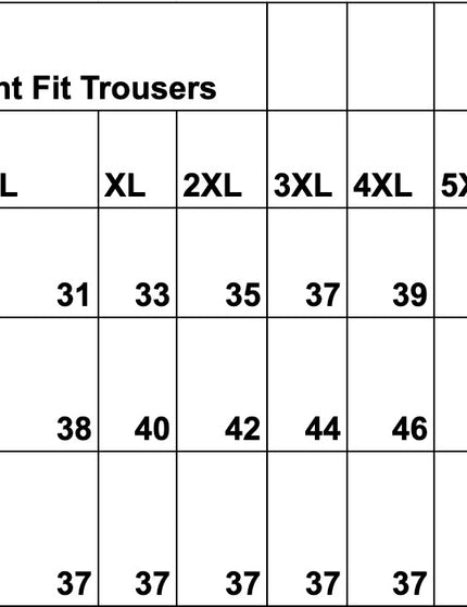 Tailored Straight Fit Trousers