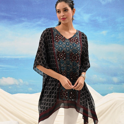 Ethnic Black Kaftan
