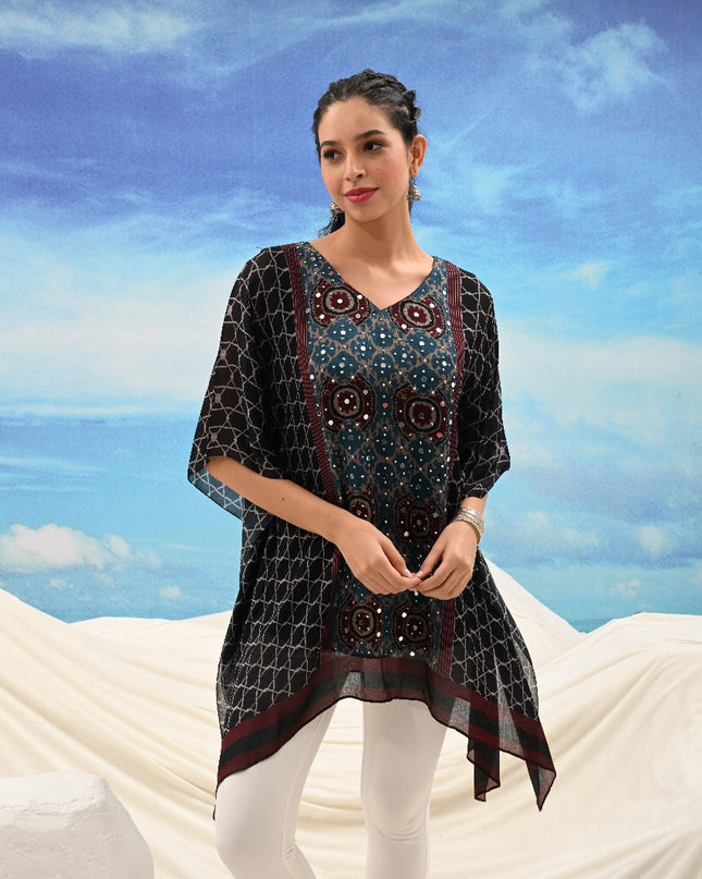 Ethnic Black Kaftan