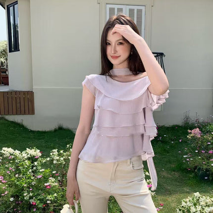 Off-Shoulder Ruffle Top