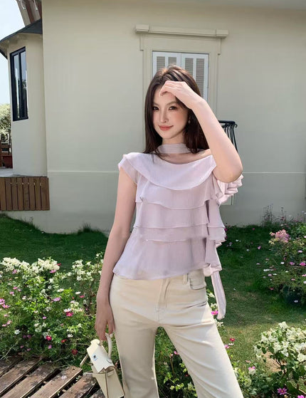 Off-Shoulder Ruffle Top