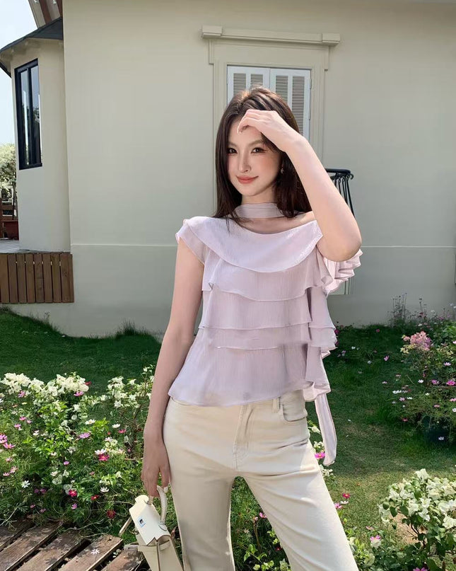 Off-Shoulder Ruffle Top